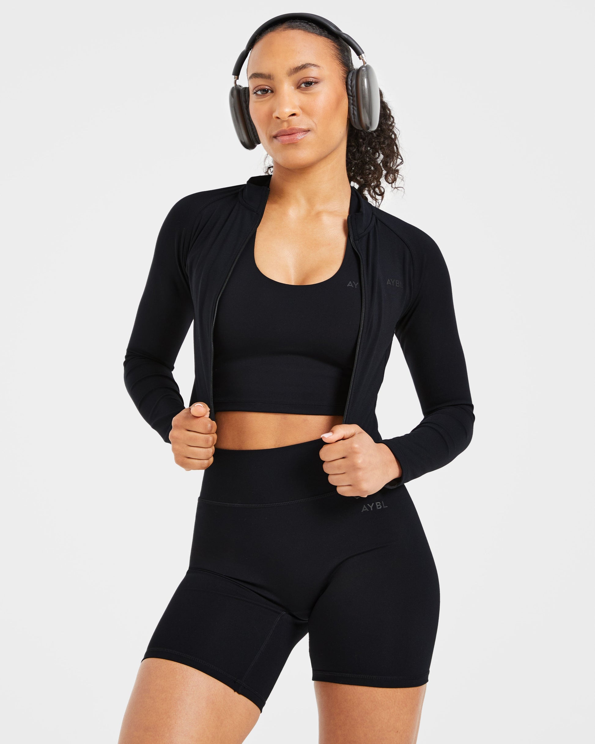 Staple Zip Jacket - Noir