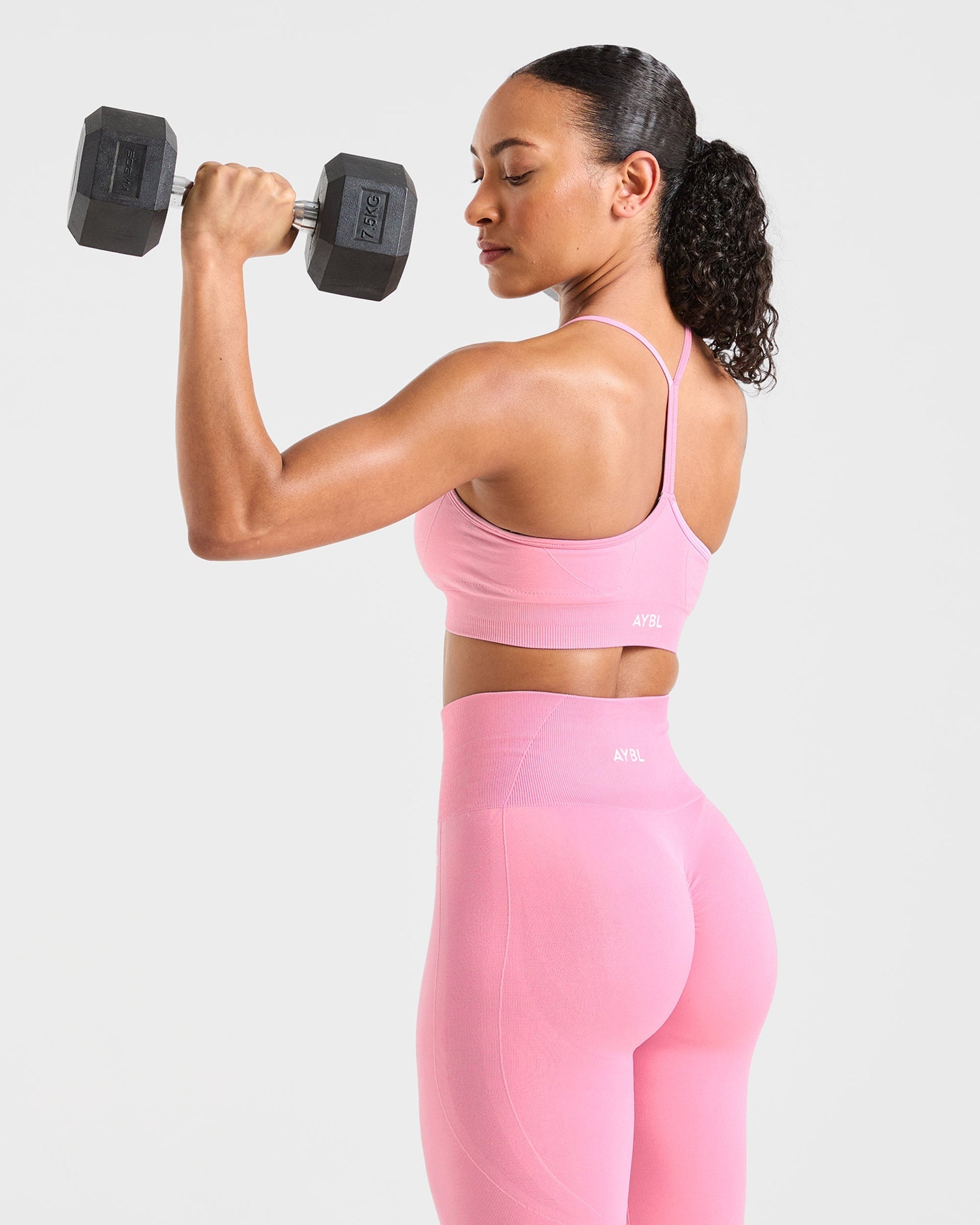 Empower Seamless Leggings - Baby Rose