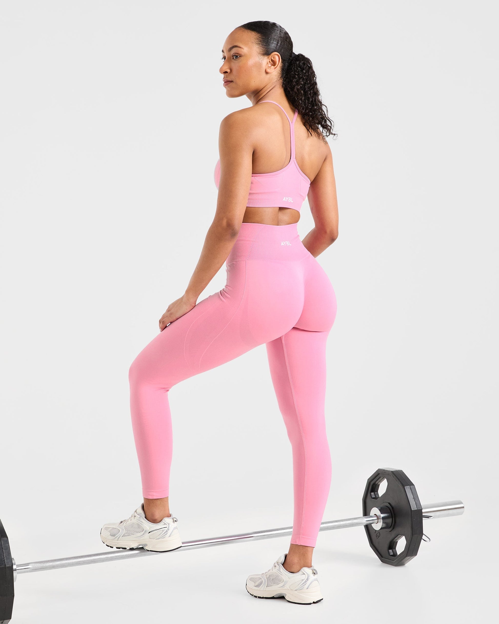 Empower Seamless Leggings - Baby Rose
