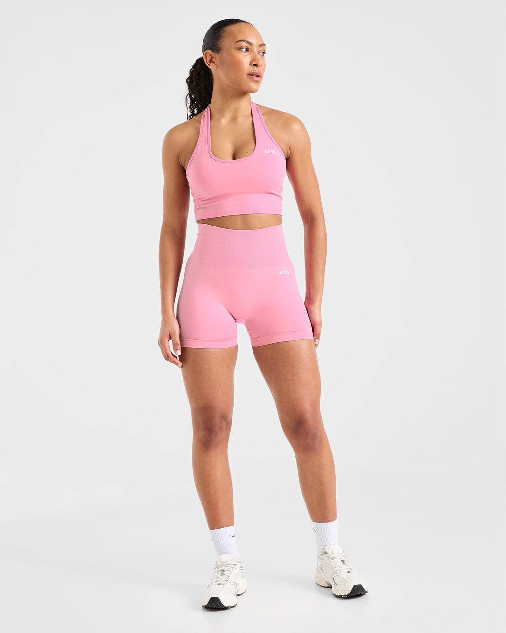 Empower Seamless Shorts - Baby Rose