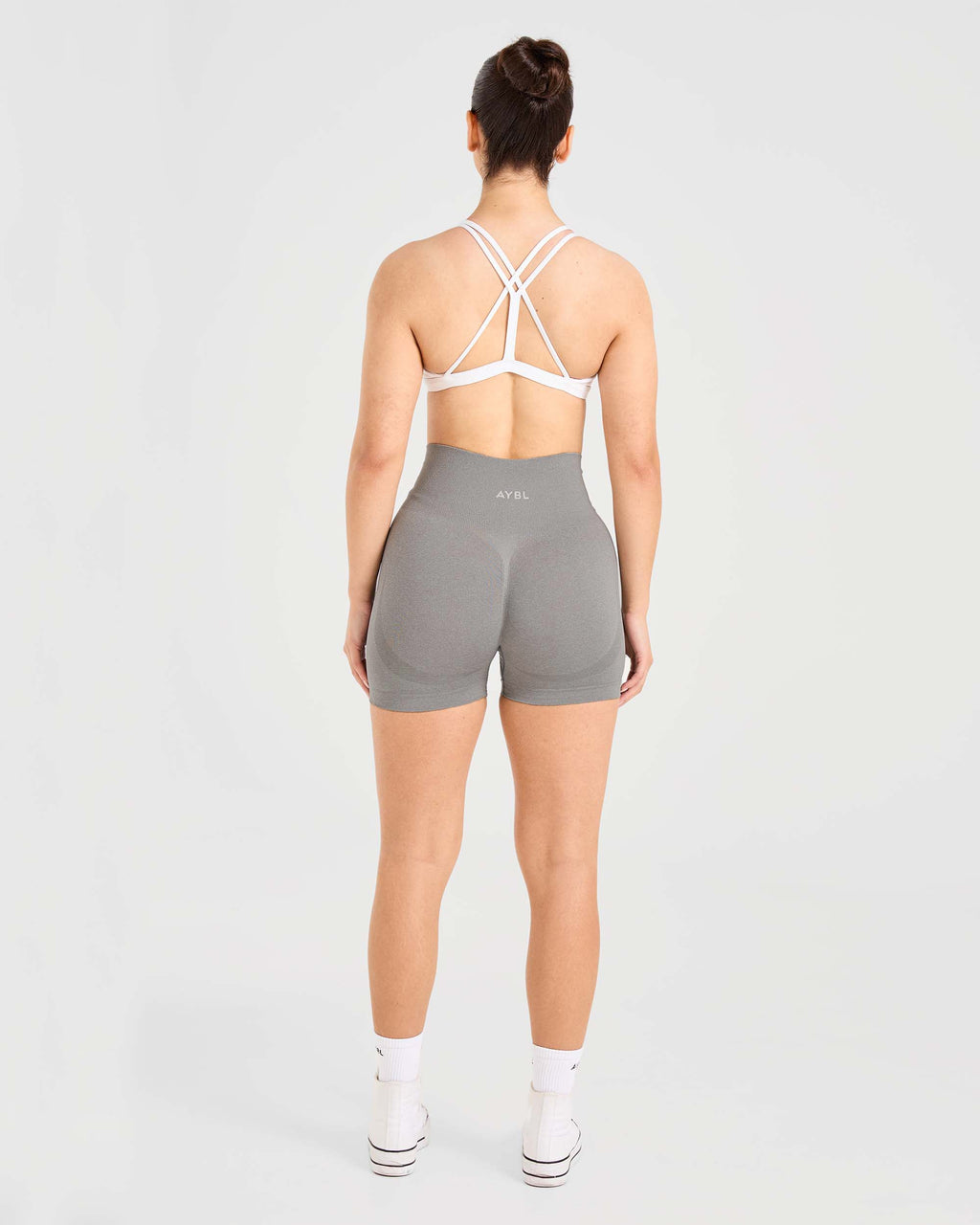 Essential Strappy Sports Bra - Blanc