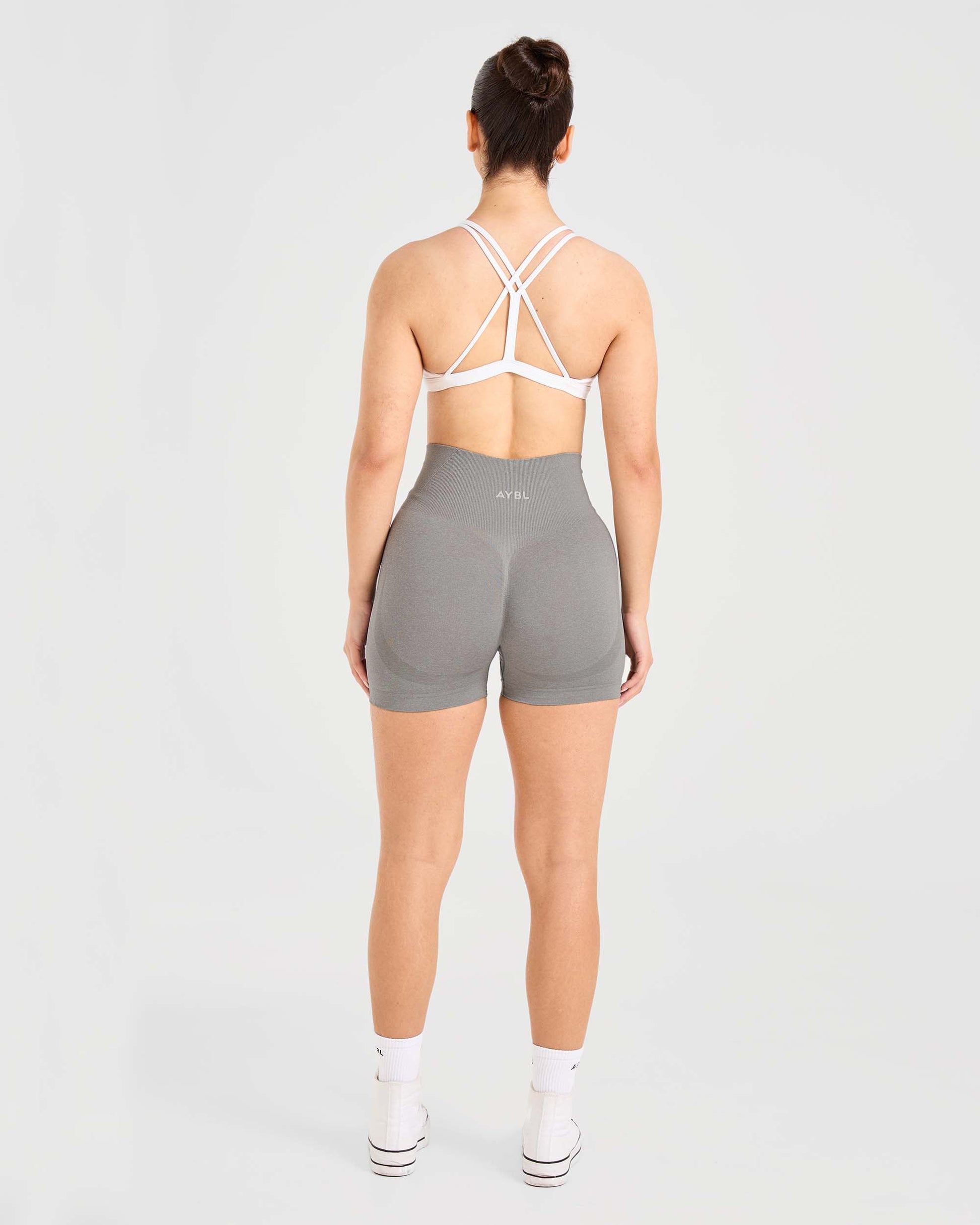 Essential Strappy Sports Bra - Blanc
