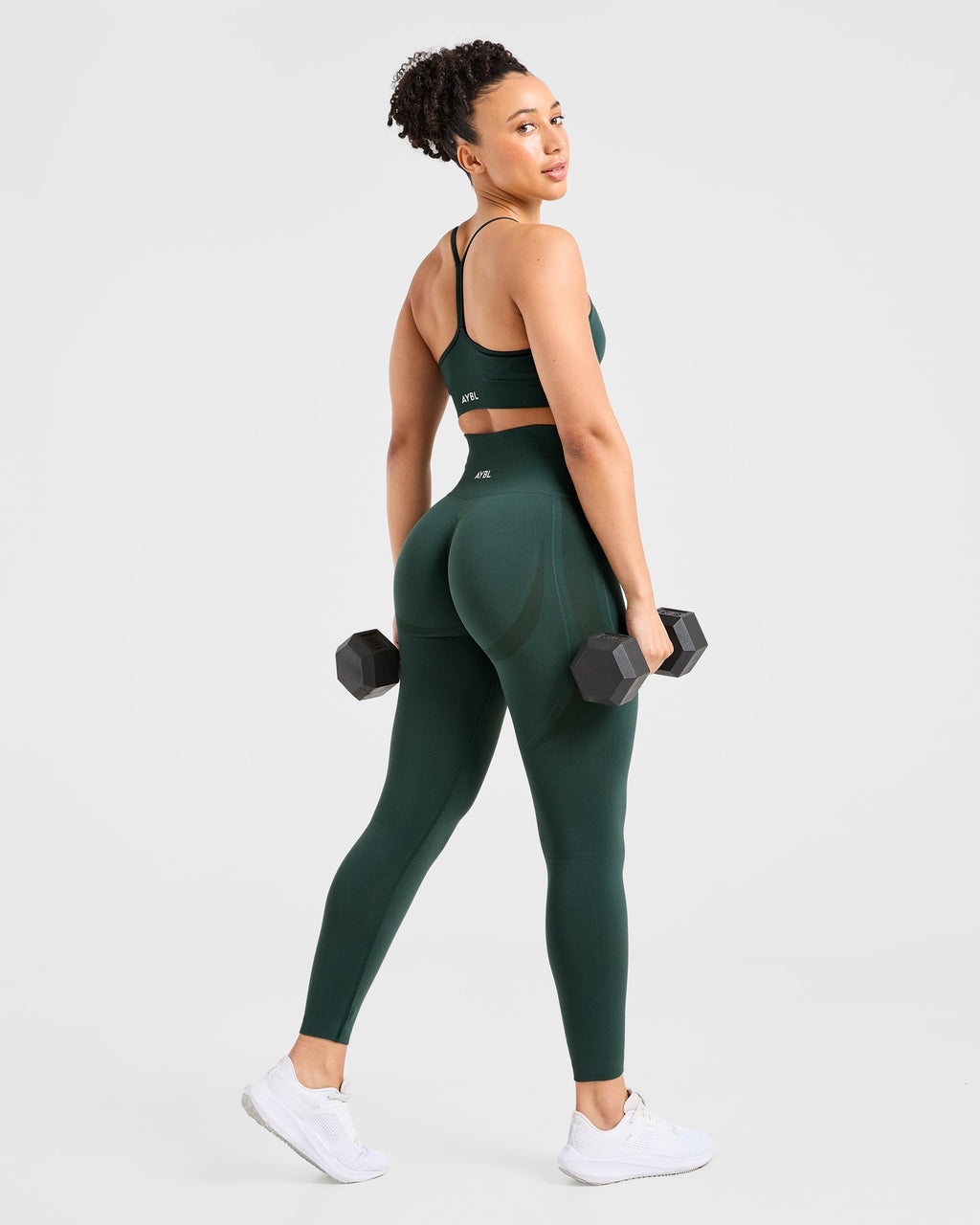 Empower Seamless Leggings - Dark Vert