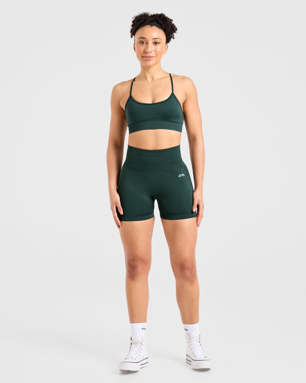 Empower Seamless Shorts - Dark Vert
