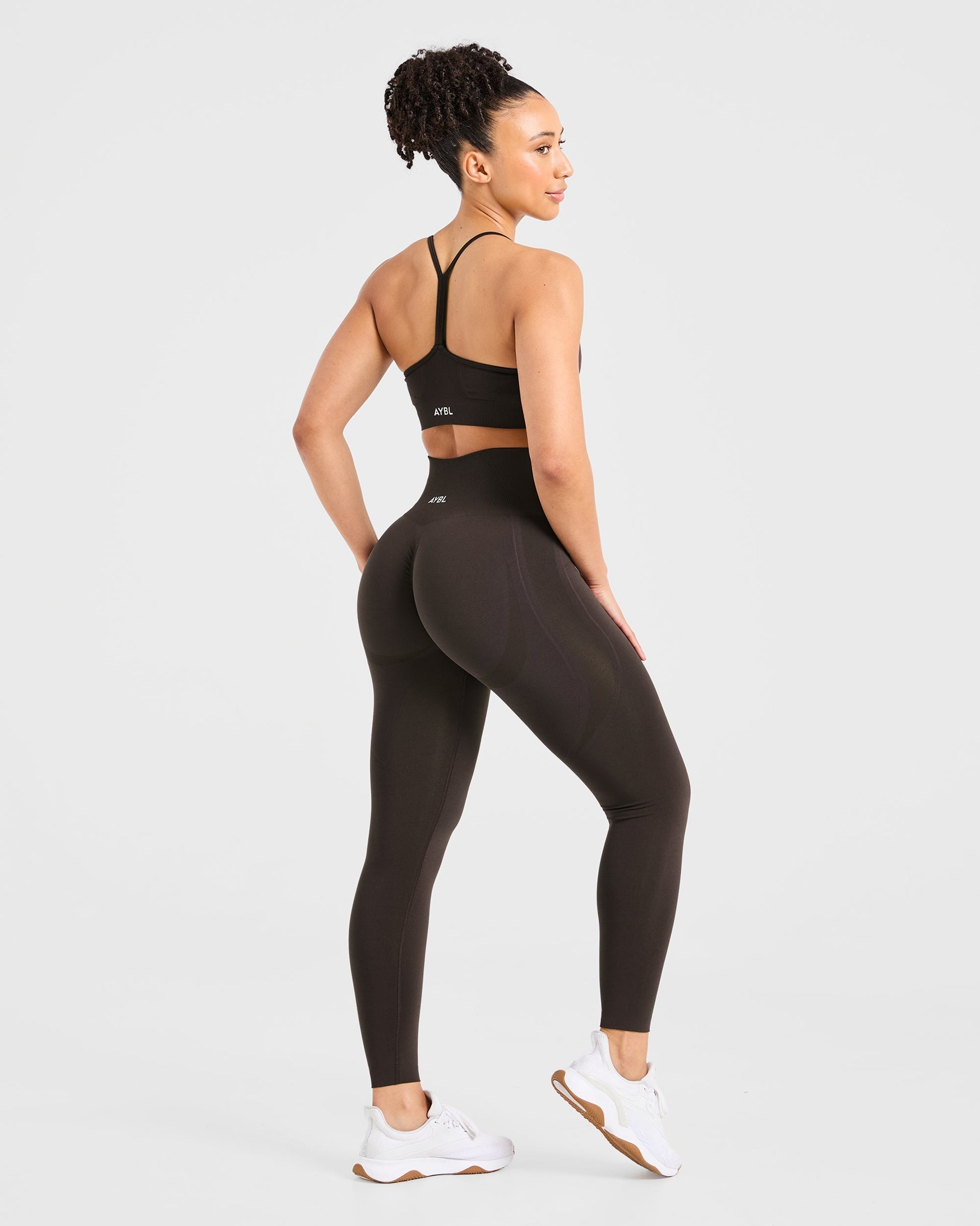 Empower Seamless Leggings - Cocoa Marron