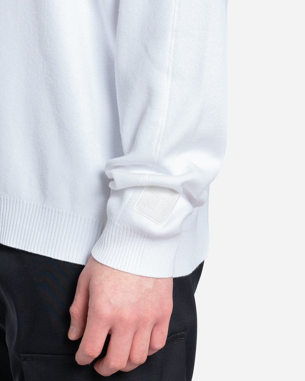 Pull en Coton avec Badge