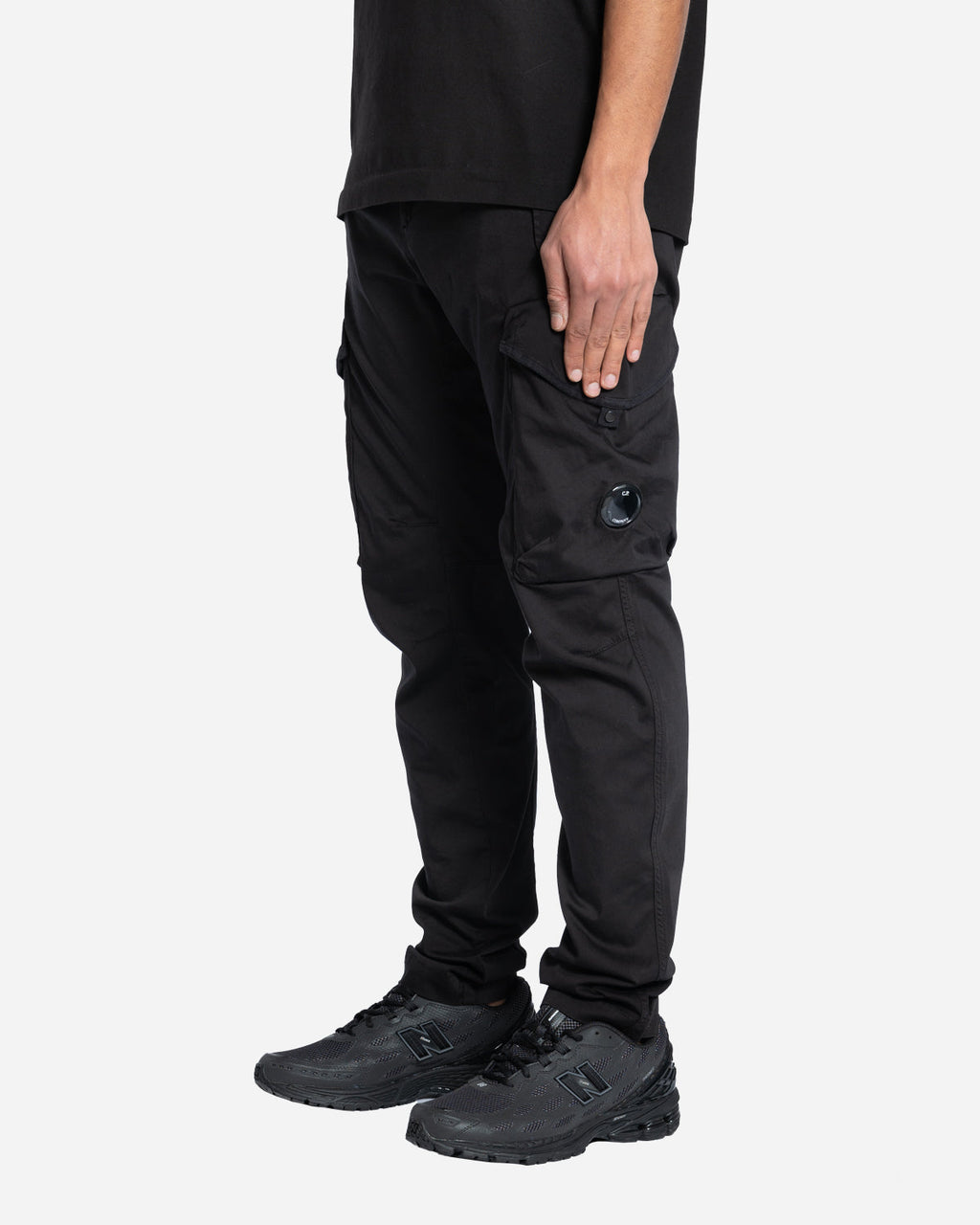 Sateen Stretch Cargo Lens Pants