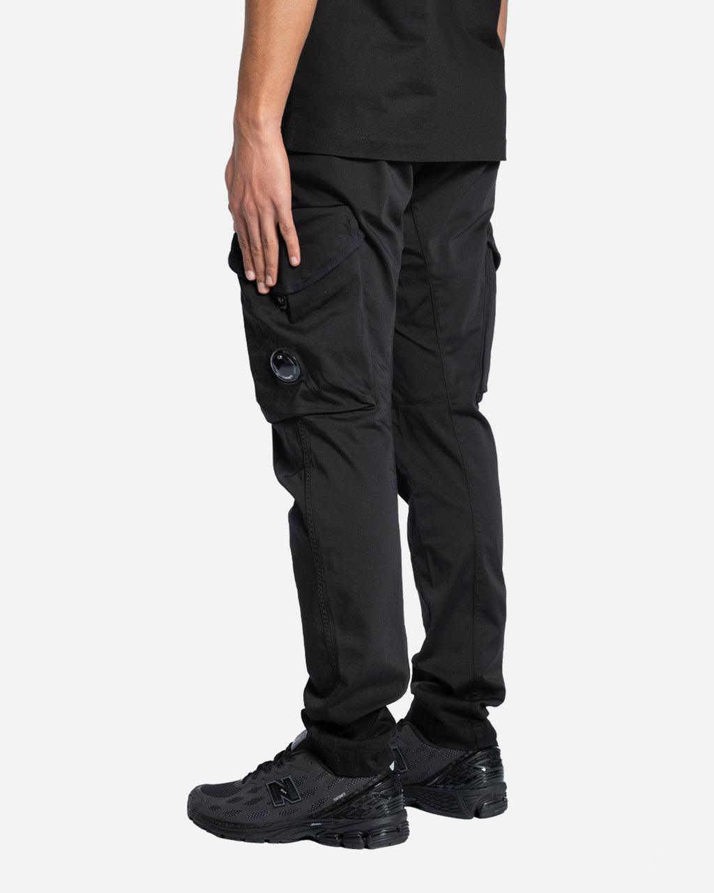 Sateen Stretch Cargo Lens Pants