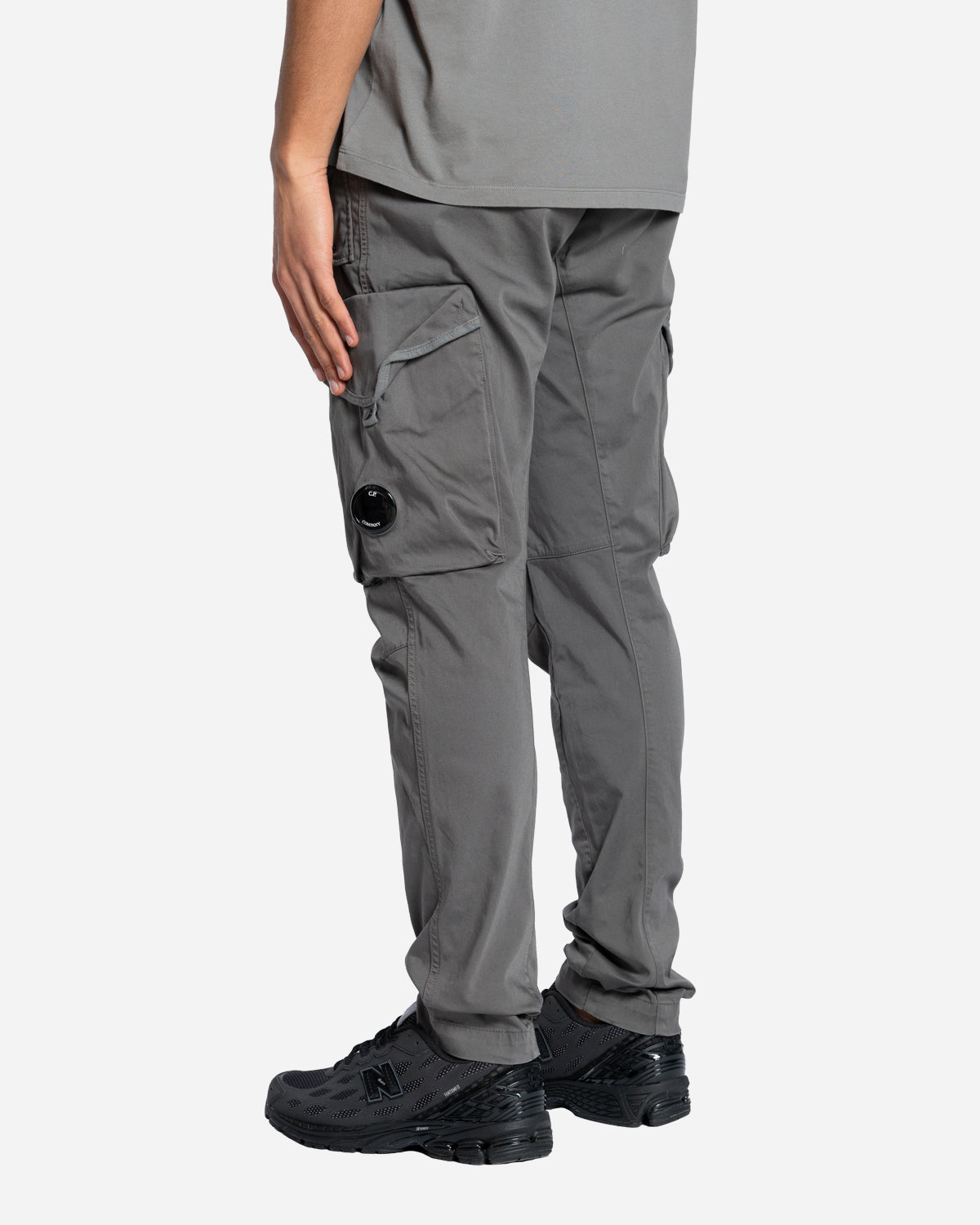 Sateen Stretch Cargo Lens Pants
