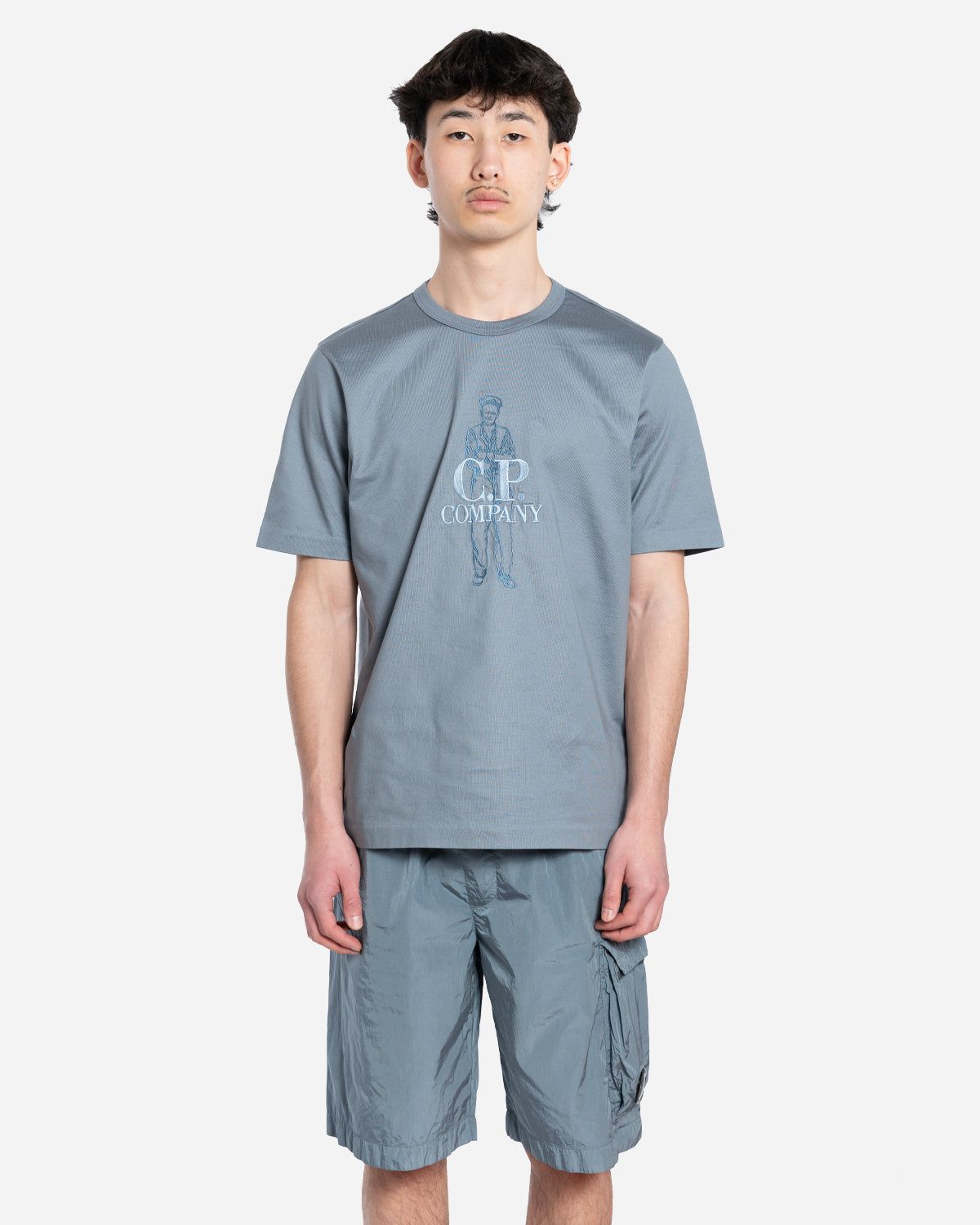 Mercerized Jersey Twisted British Sailor T-Shirt