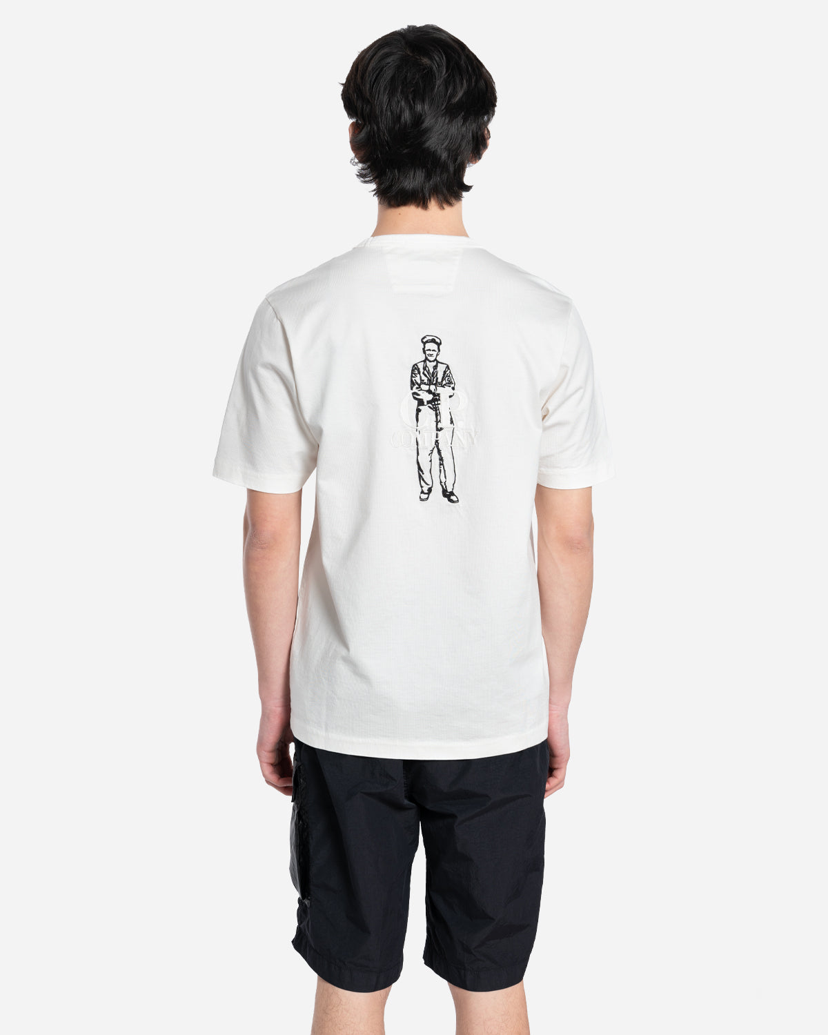 Mercerized Jersey Twisted British Sailor T-Shirt