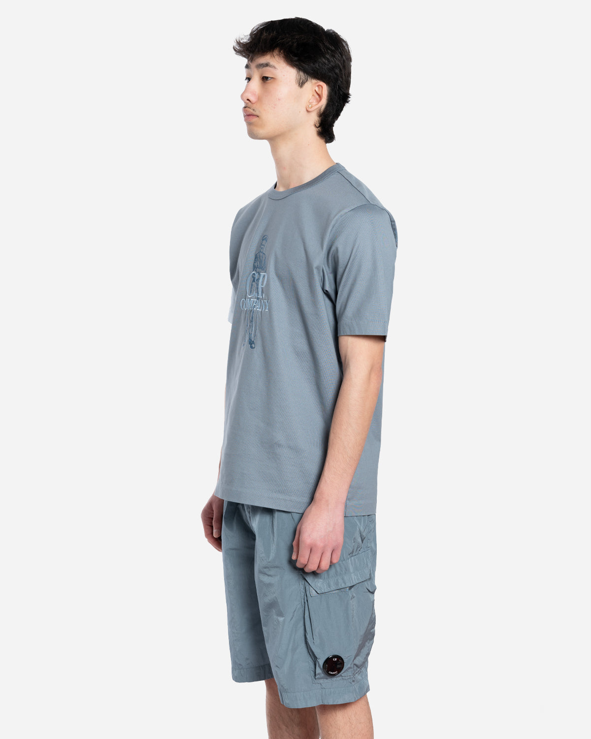 Mercerized Jersey Twisted British Sailor T-Shirt