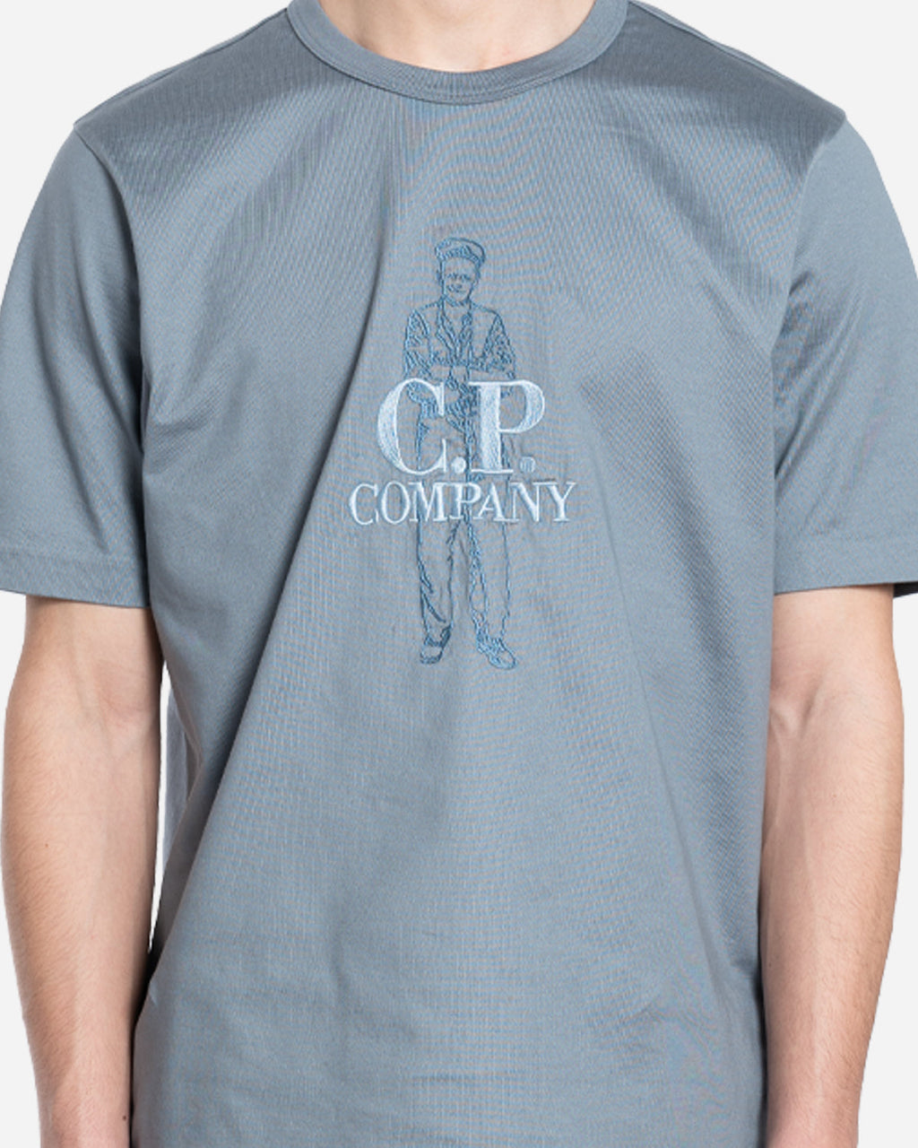 Mercerized Jersey Twisted British Sailor T-Shirt