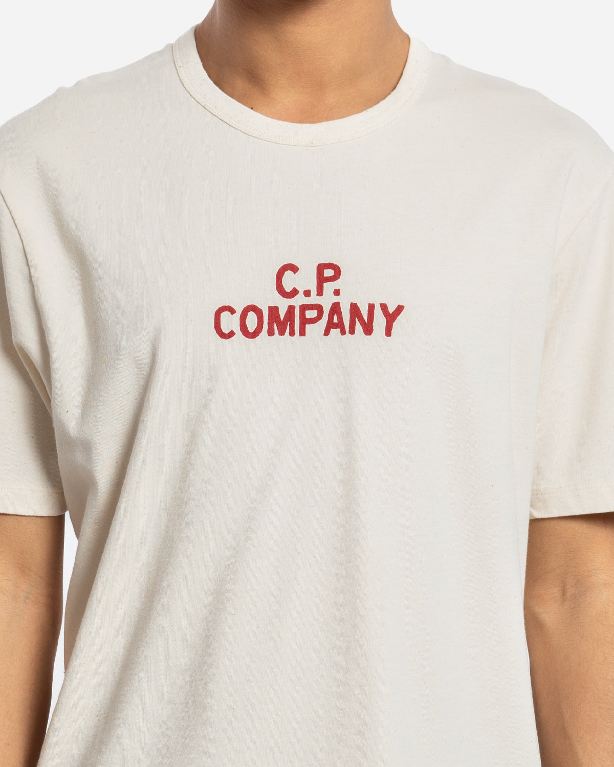 Natural Jersey Logo T-Shirt