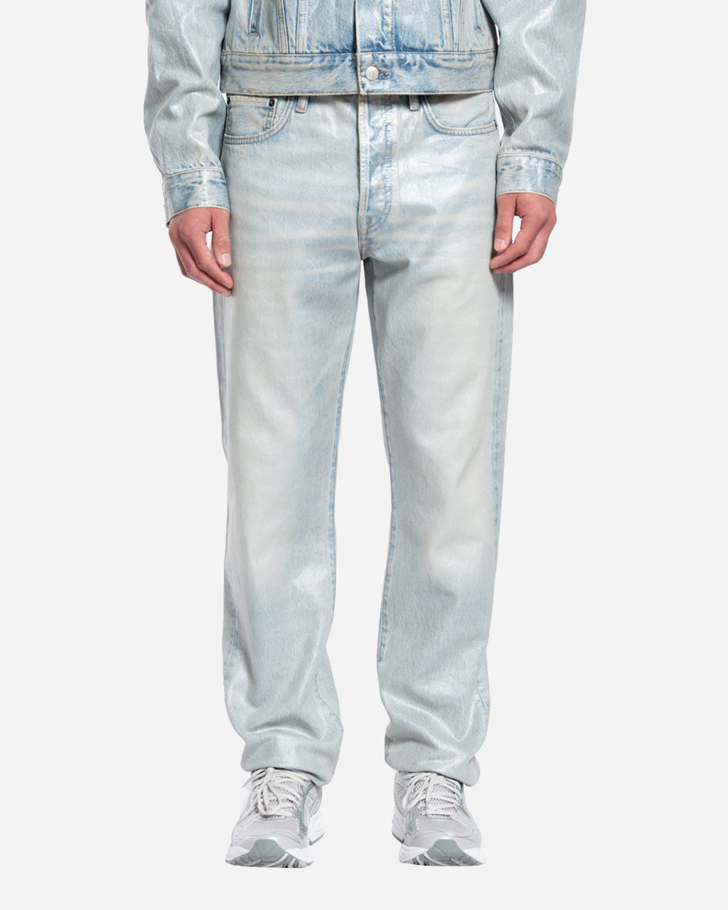 Jean à Finition Perlée