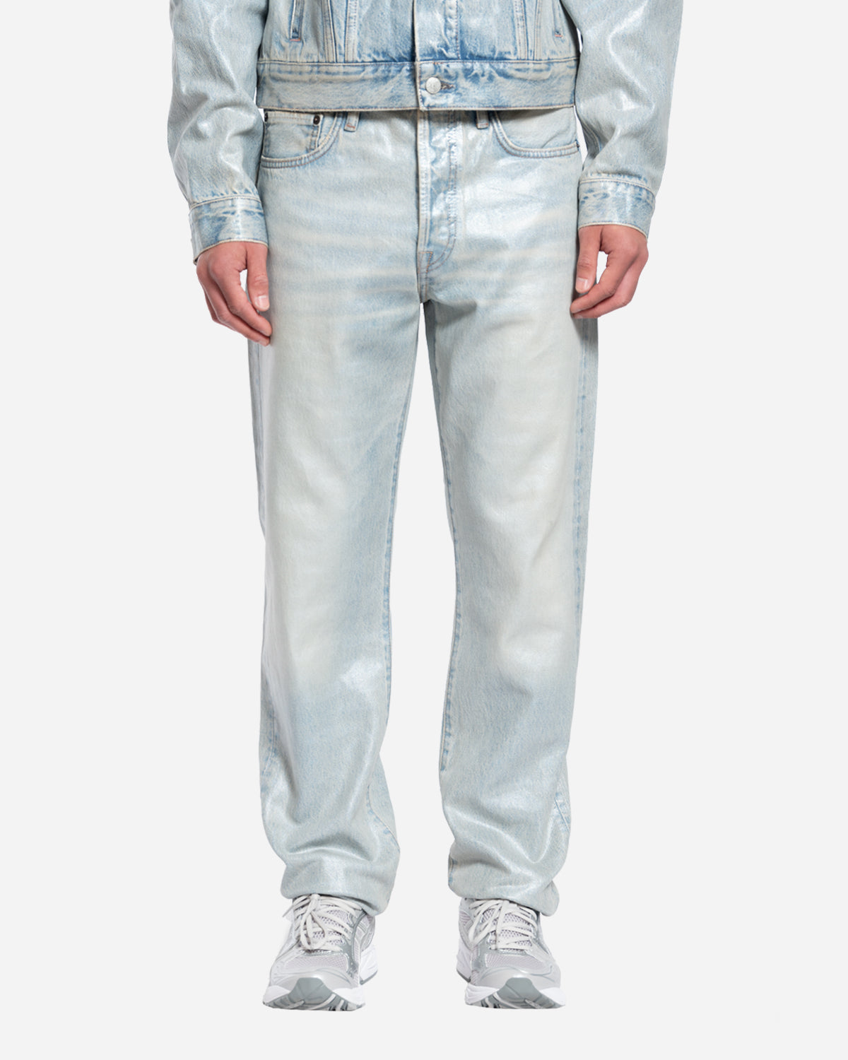 Jean à Finition Perlée