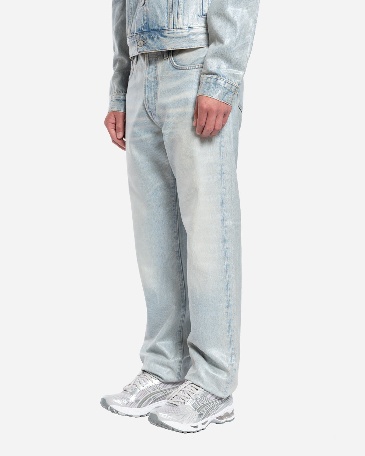 Jean à Finition Perlée