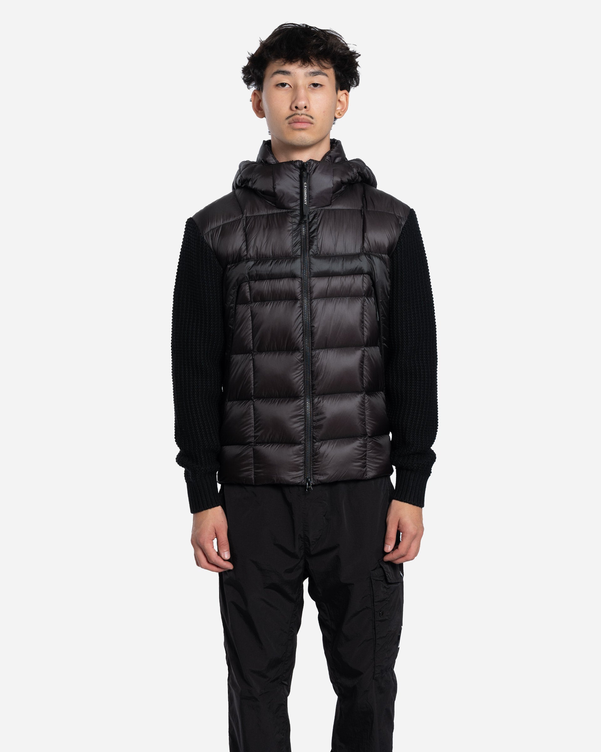 Veste Bi-Matière à Capuche