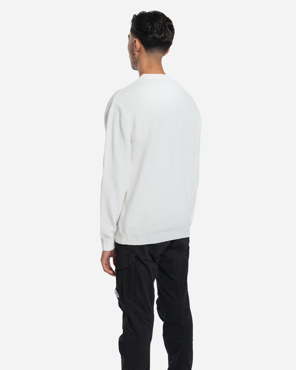 Pull Ras-du-Cou en Chenille de Coton