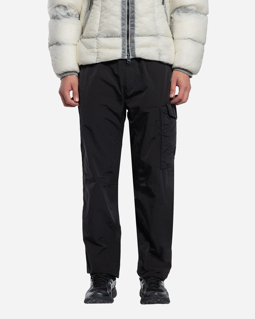 Pantalon Cargo en Chrome-R