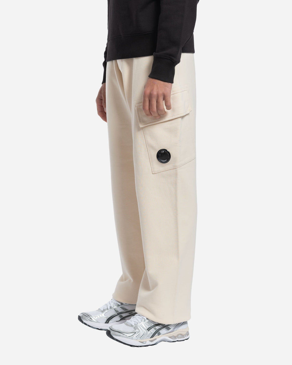 Pantalon de Survêtement Cargo Large en Molleton