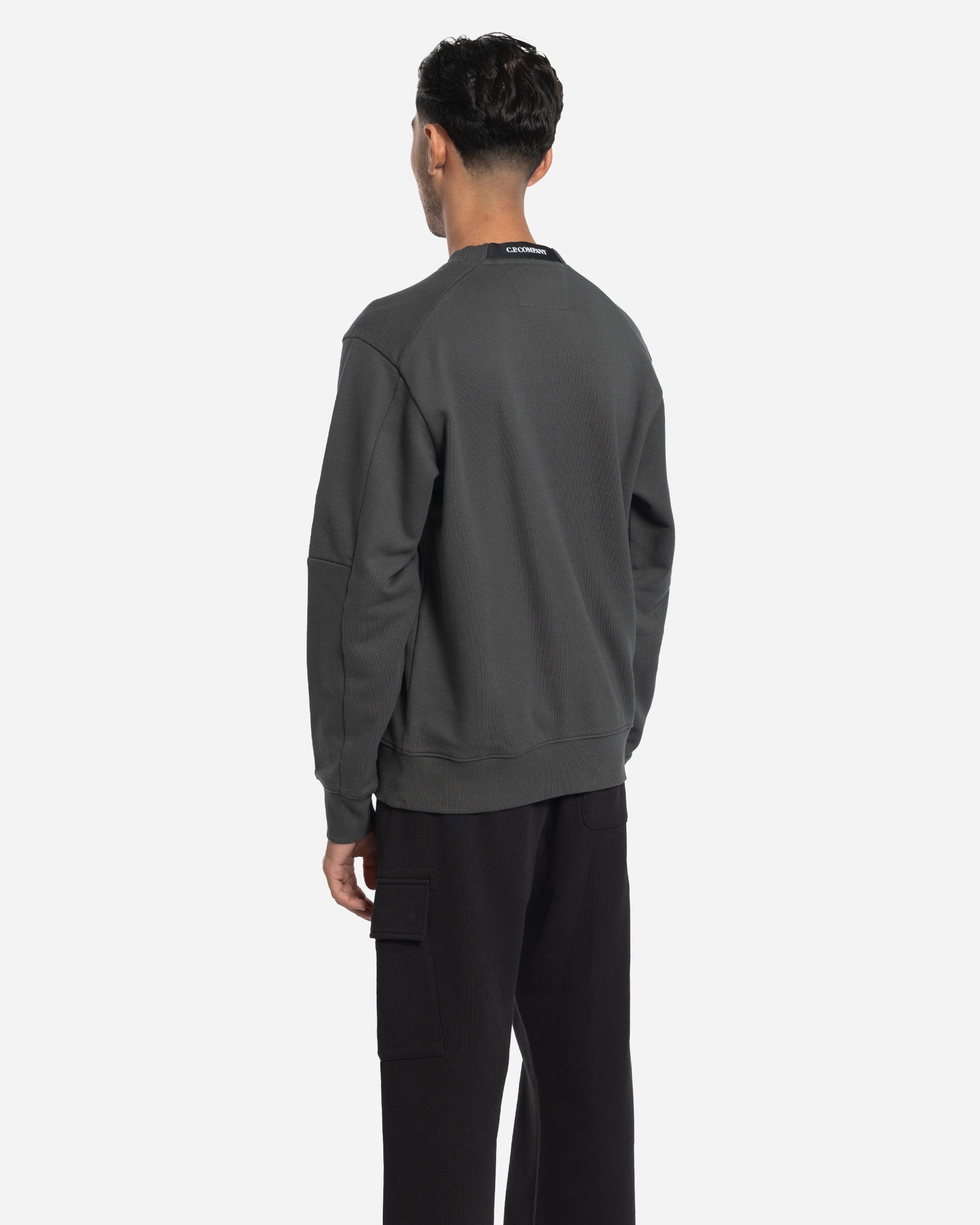 Sweatshirt Ras du Cou en Coton Brossé