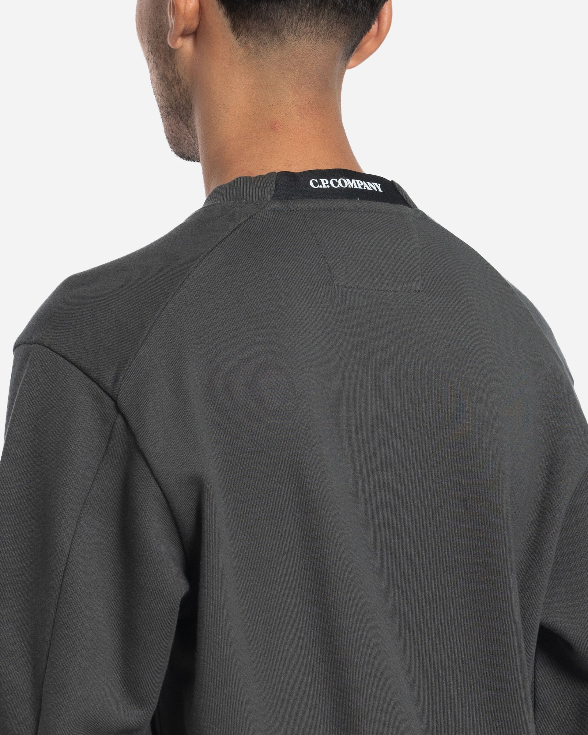 Sweatshirt Ras du Cou en Coton Brossé