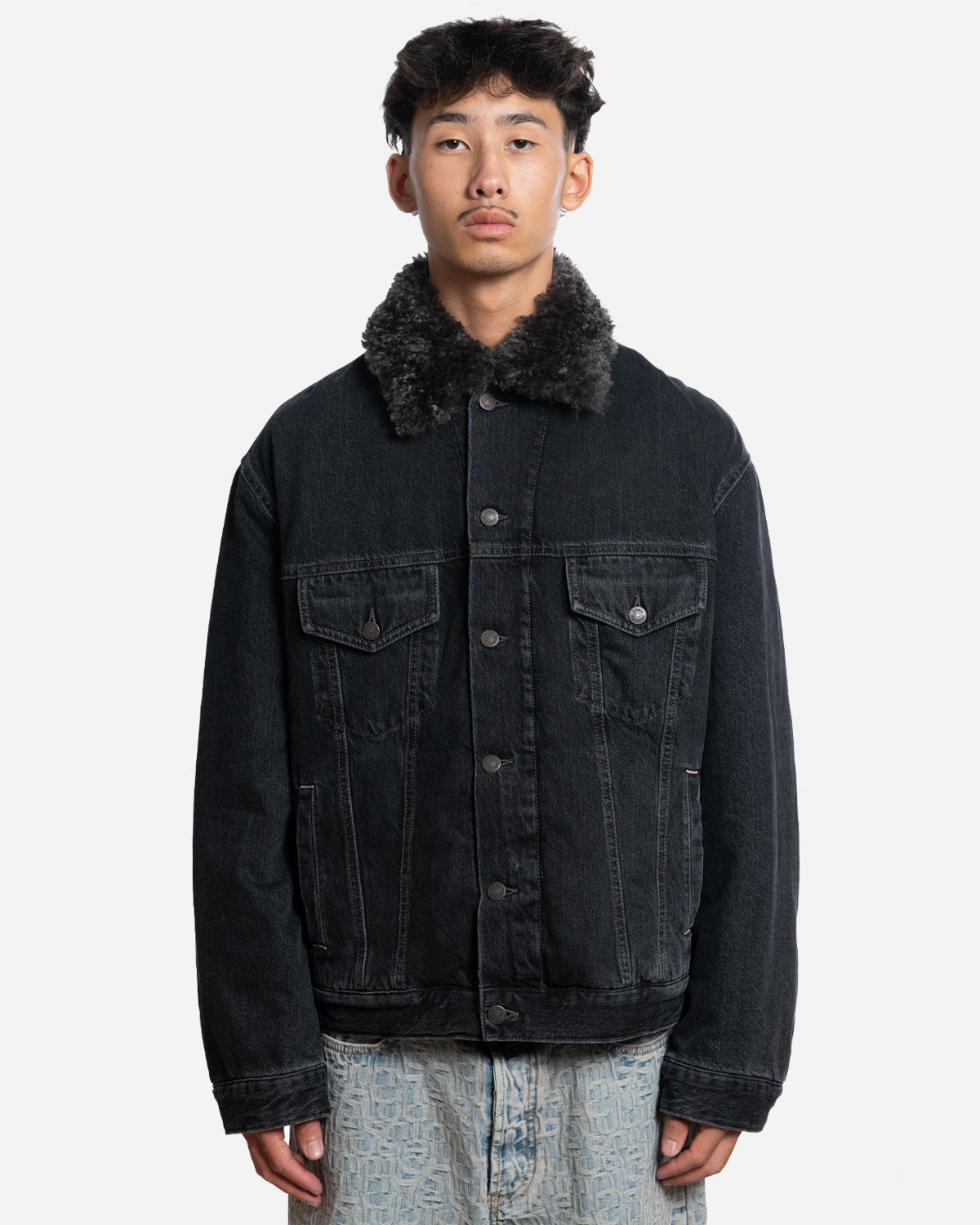 Veste en Denim Matelassée