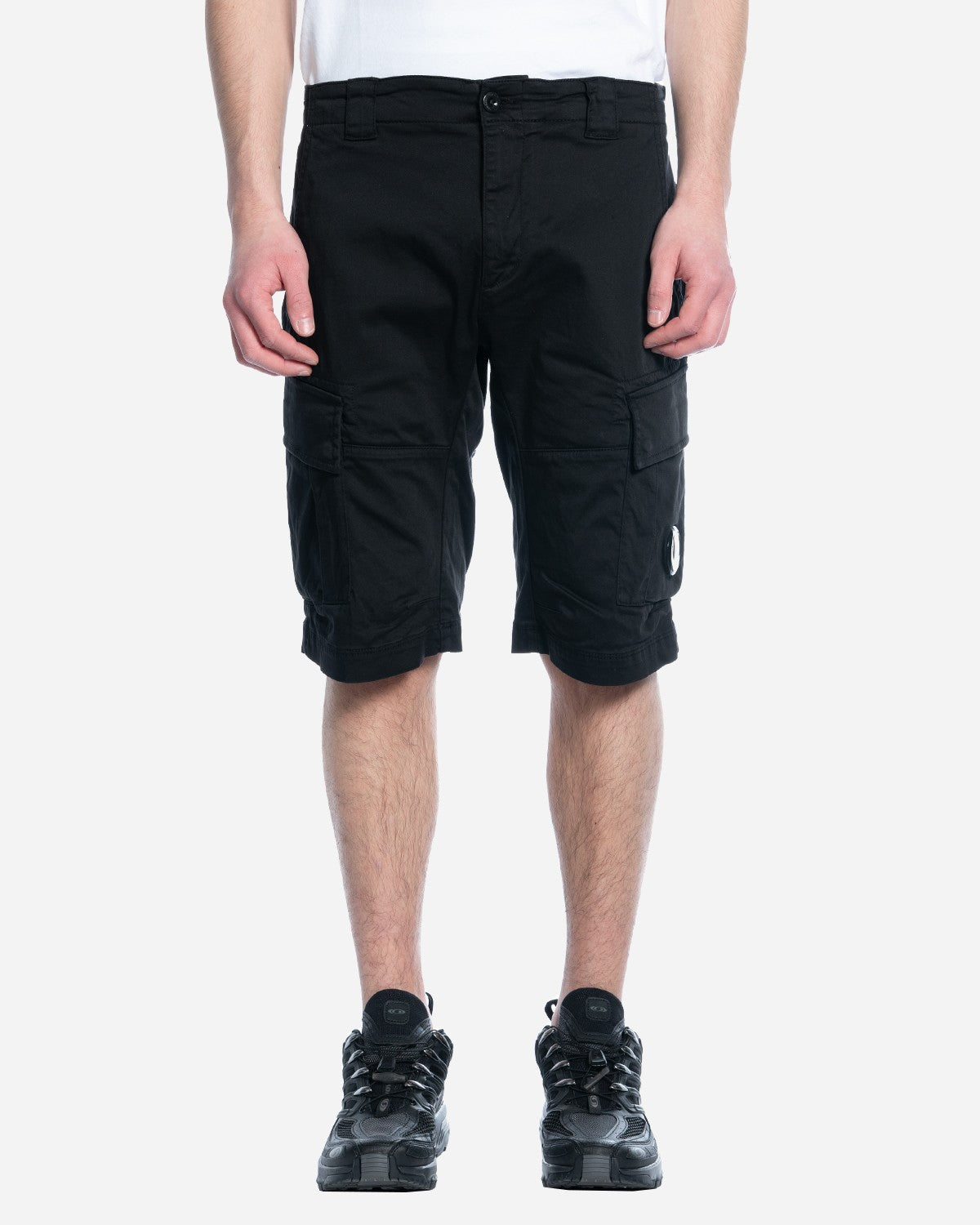 Short Cargo Satin Strech