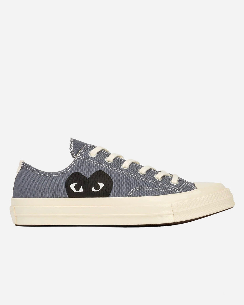 CDG Play x Converse Chuck 70 Low Steel Gray