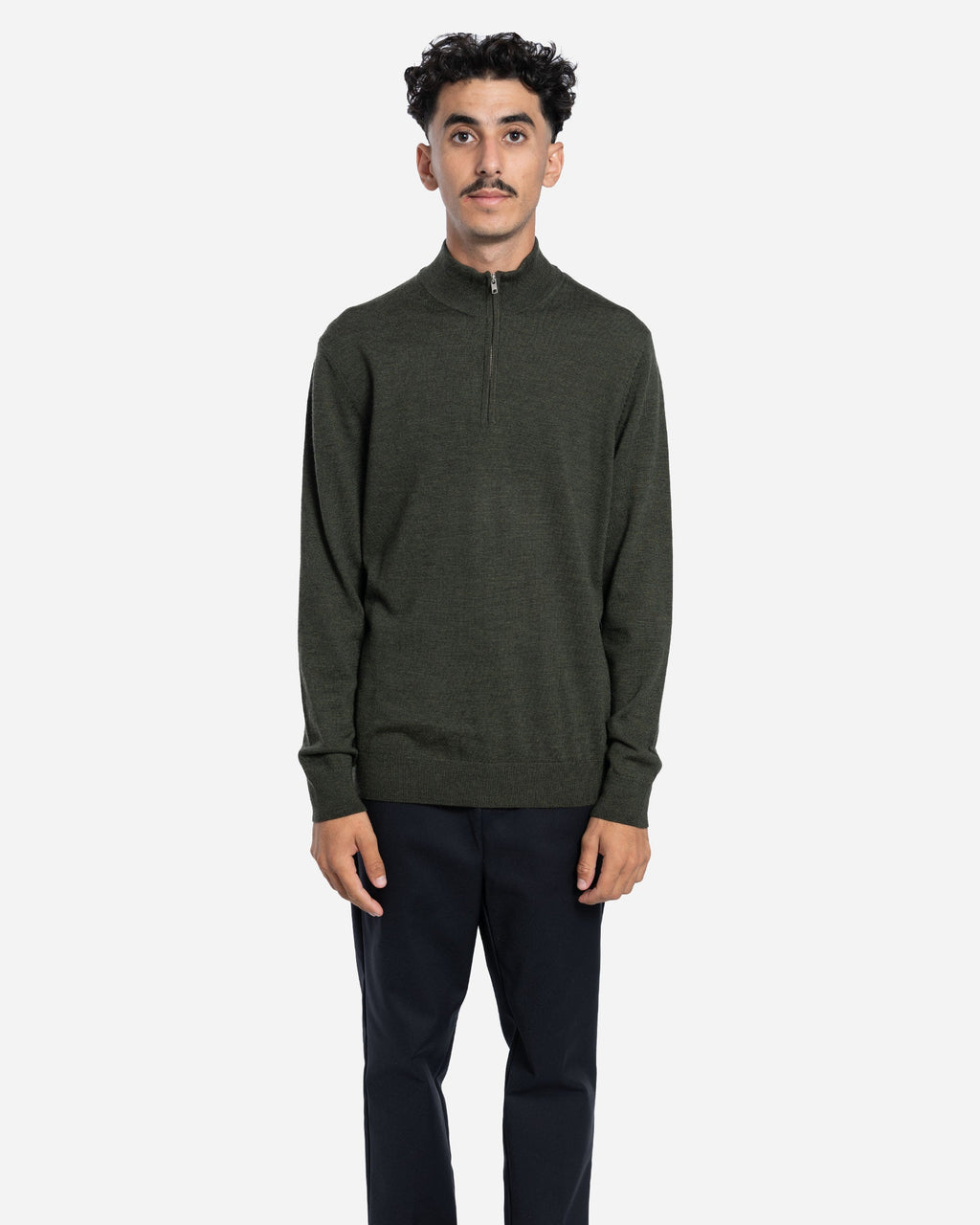 Pull Sergio Zip Mock 6605