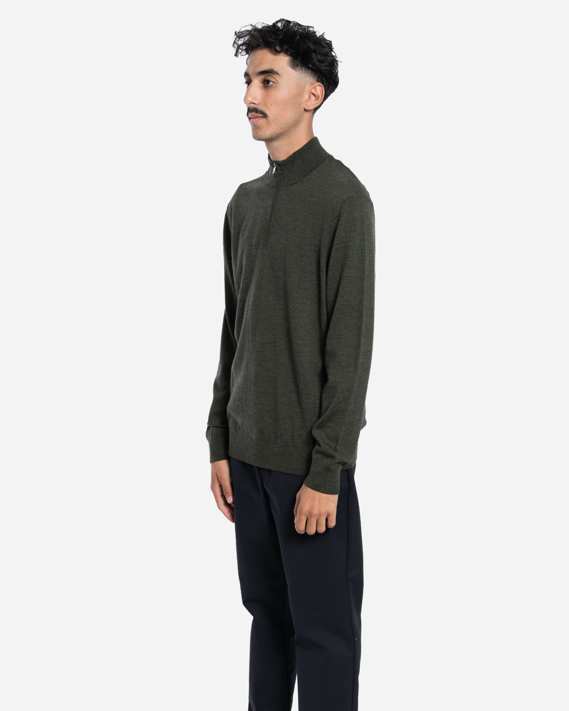 Pull Sergio Zip Mock 6605