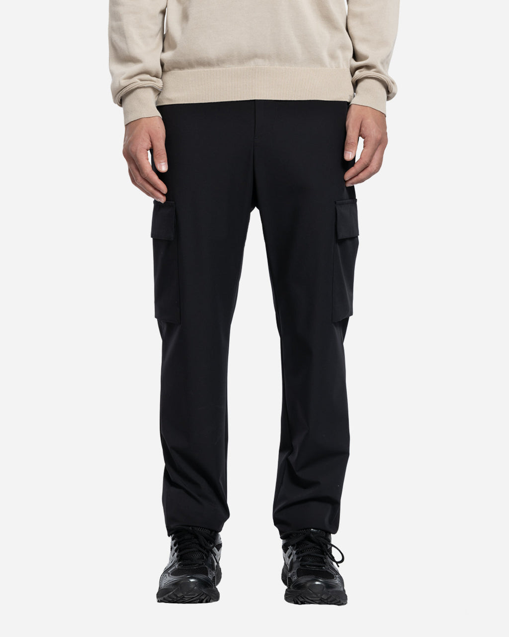 Pantalon Cargo en Nylon Stretch