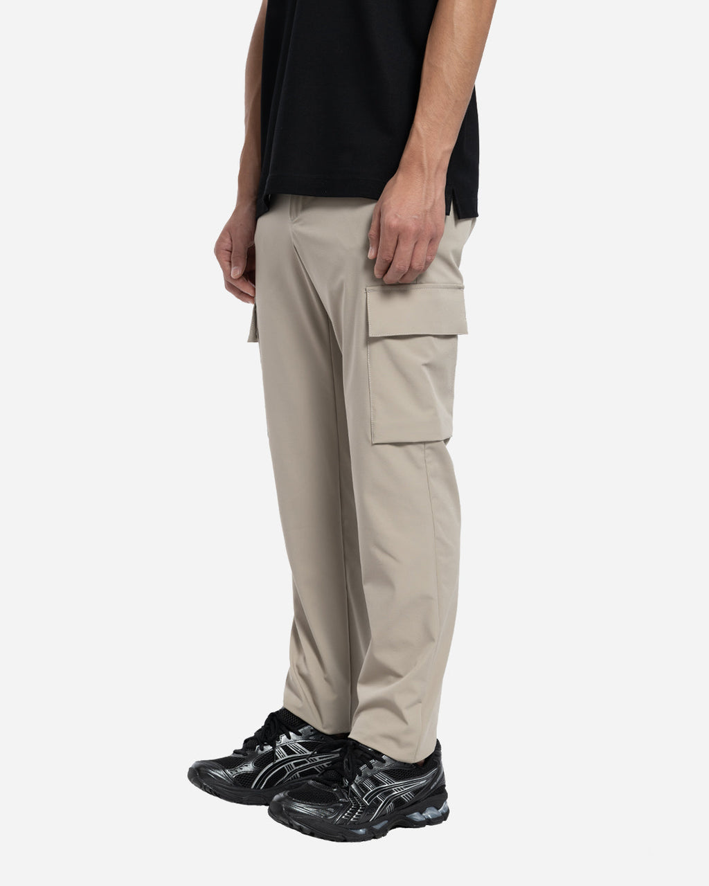 Pantalon Cargo en Nylon Stretch