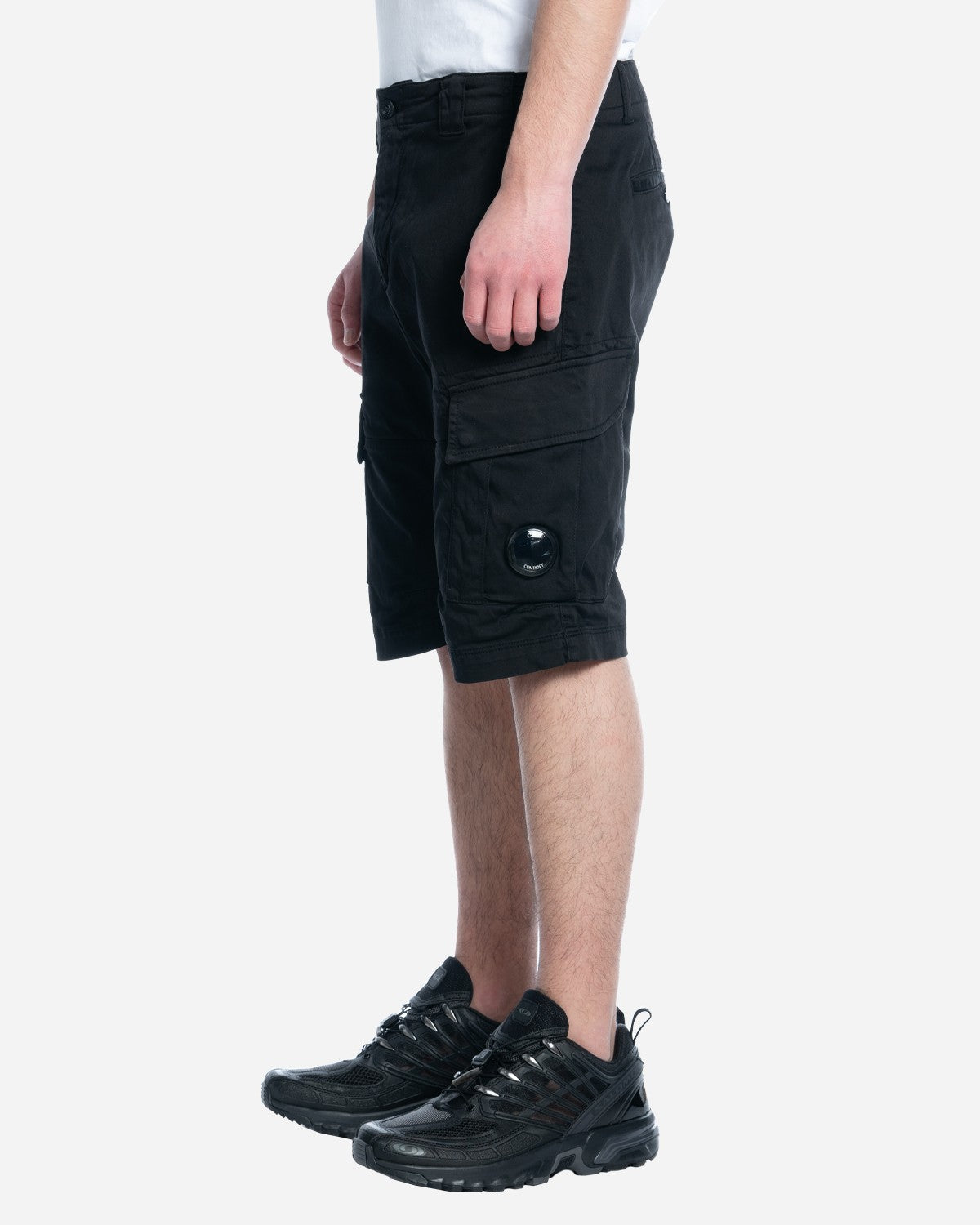 Short Cargo Satin Strech