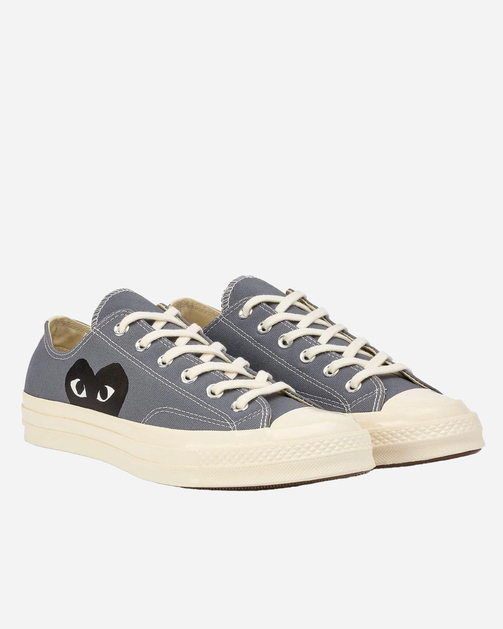 CDG Play x Converse Chuck 70 Low Steel Gray