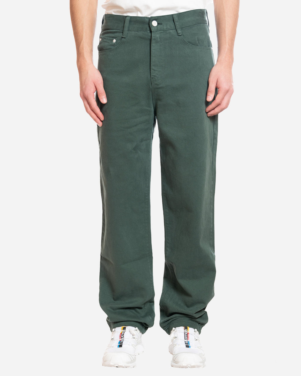 Pantalon à Poches Brodées