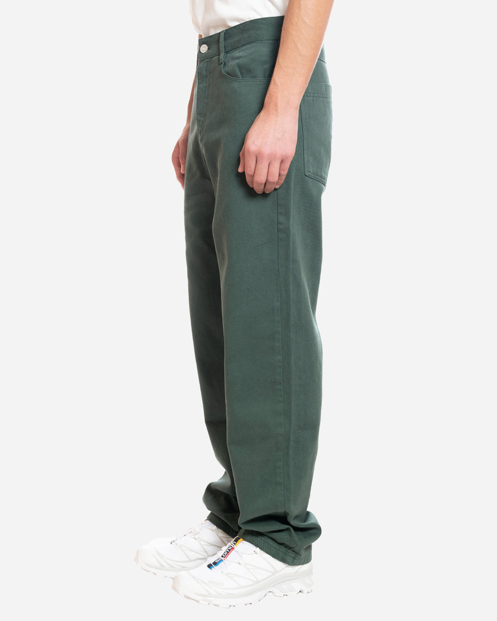 Pantalon à Poches Brodées