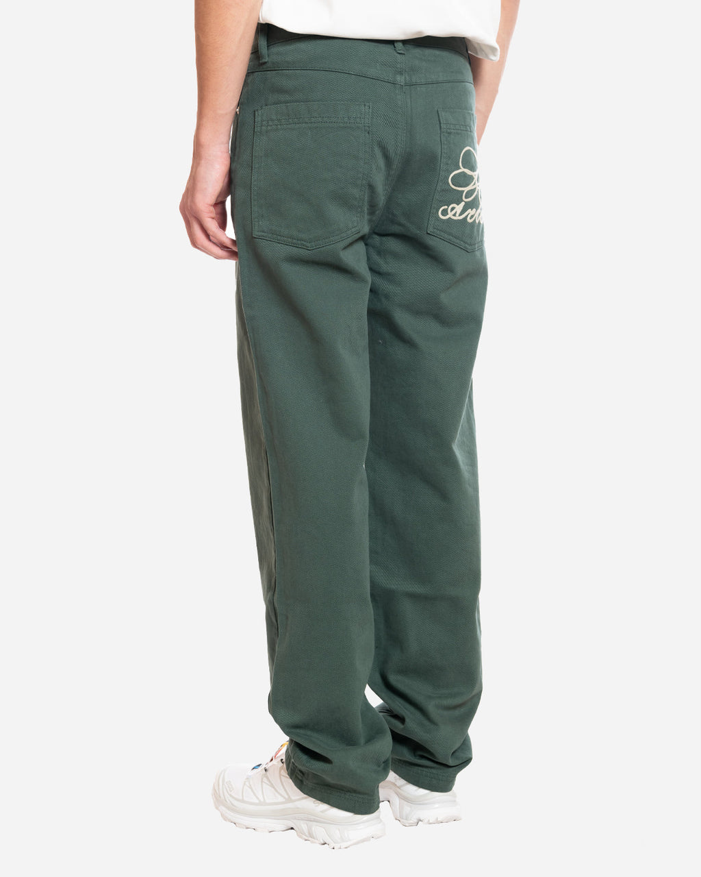 Pantalon à Poches Brodées