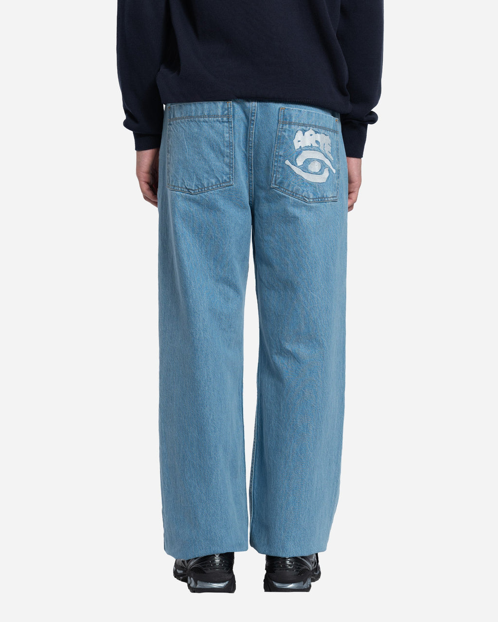 Pantalon Graphique à Poche Arrière