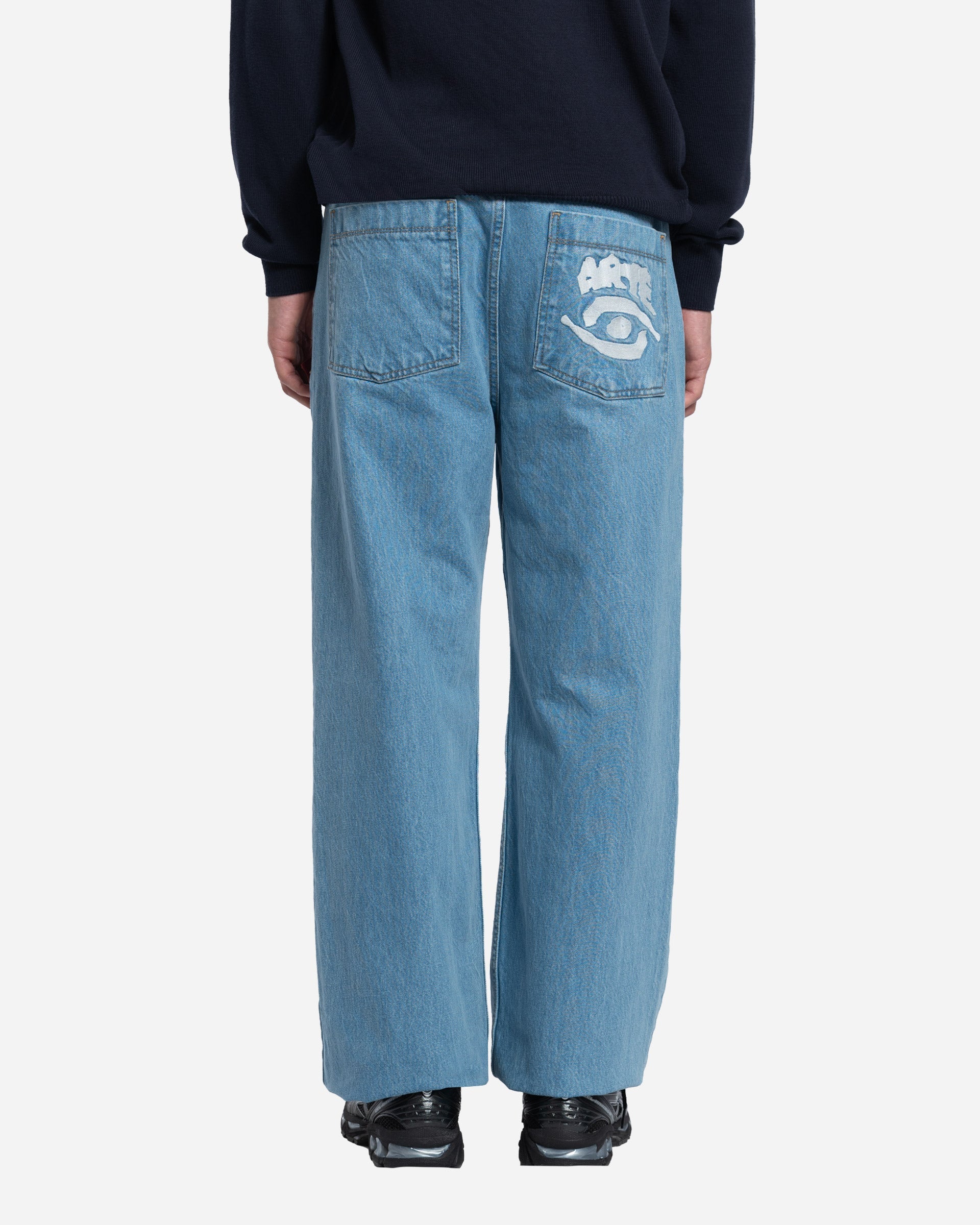 Pantalon Graphique à Poche Arrière