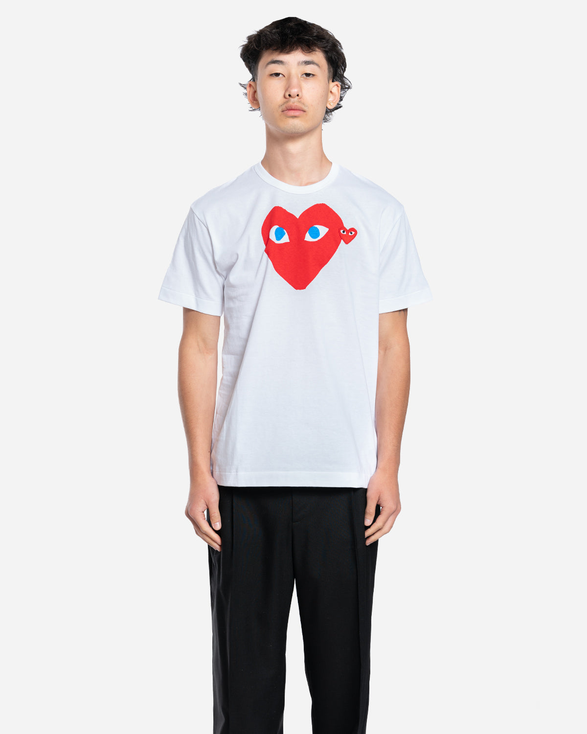 T-Shirt Blue Eyes Red Heart