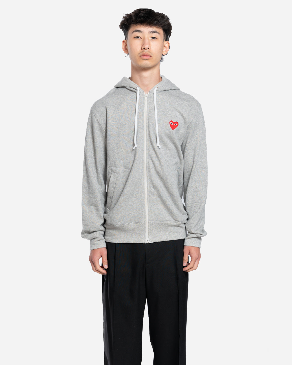 Sweatshirt Zippé Multi Heart