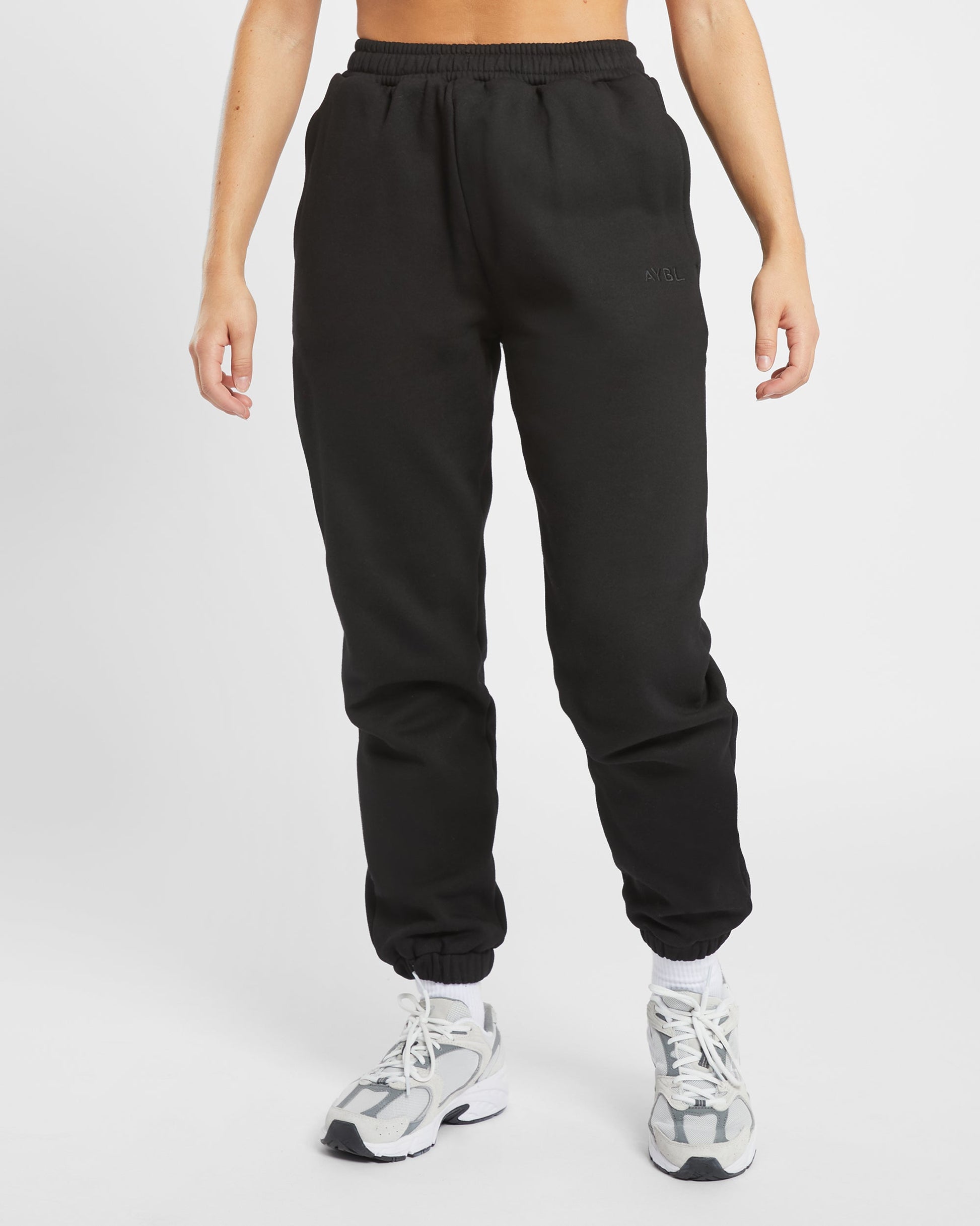 Premium Oversized Joggers - Noir