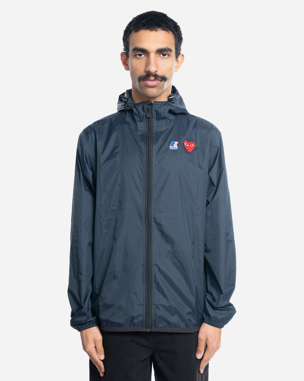 CDG Play x K-Way Full-Zip Jacket