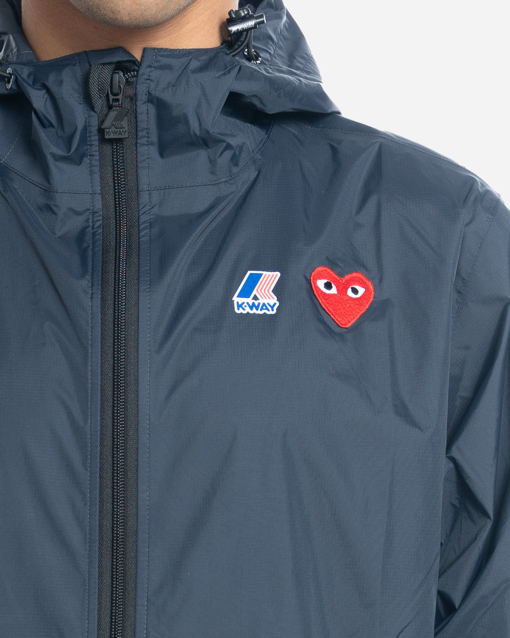 CDG Play x K-Way Full-Zip Jacket