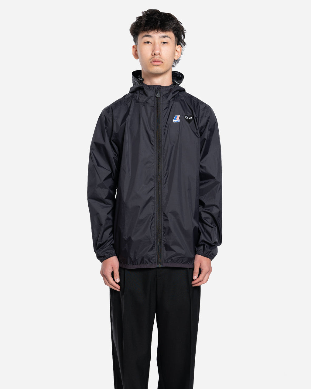 Veste CDG Play x K-Way Emblem Black