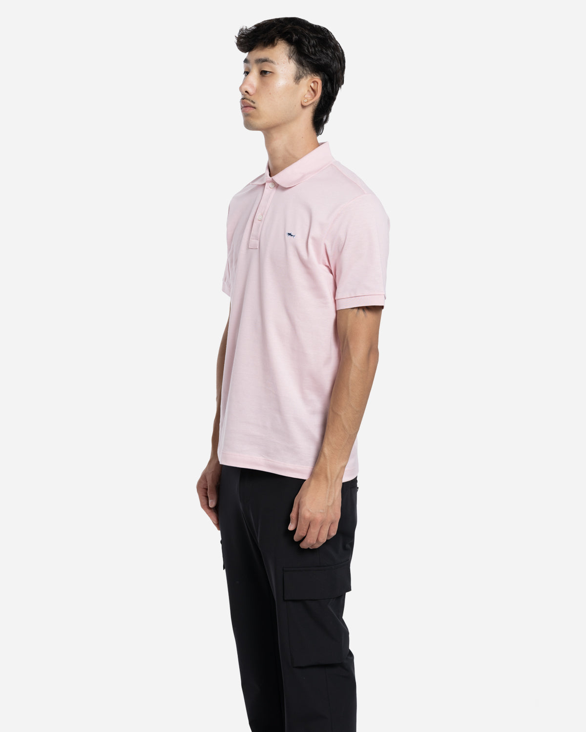 Polo en Coton avec Logo Brodé