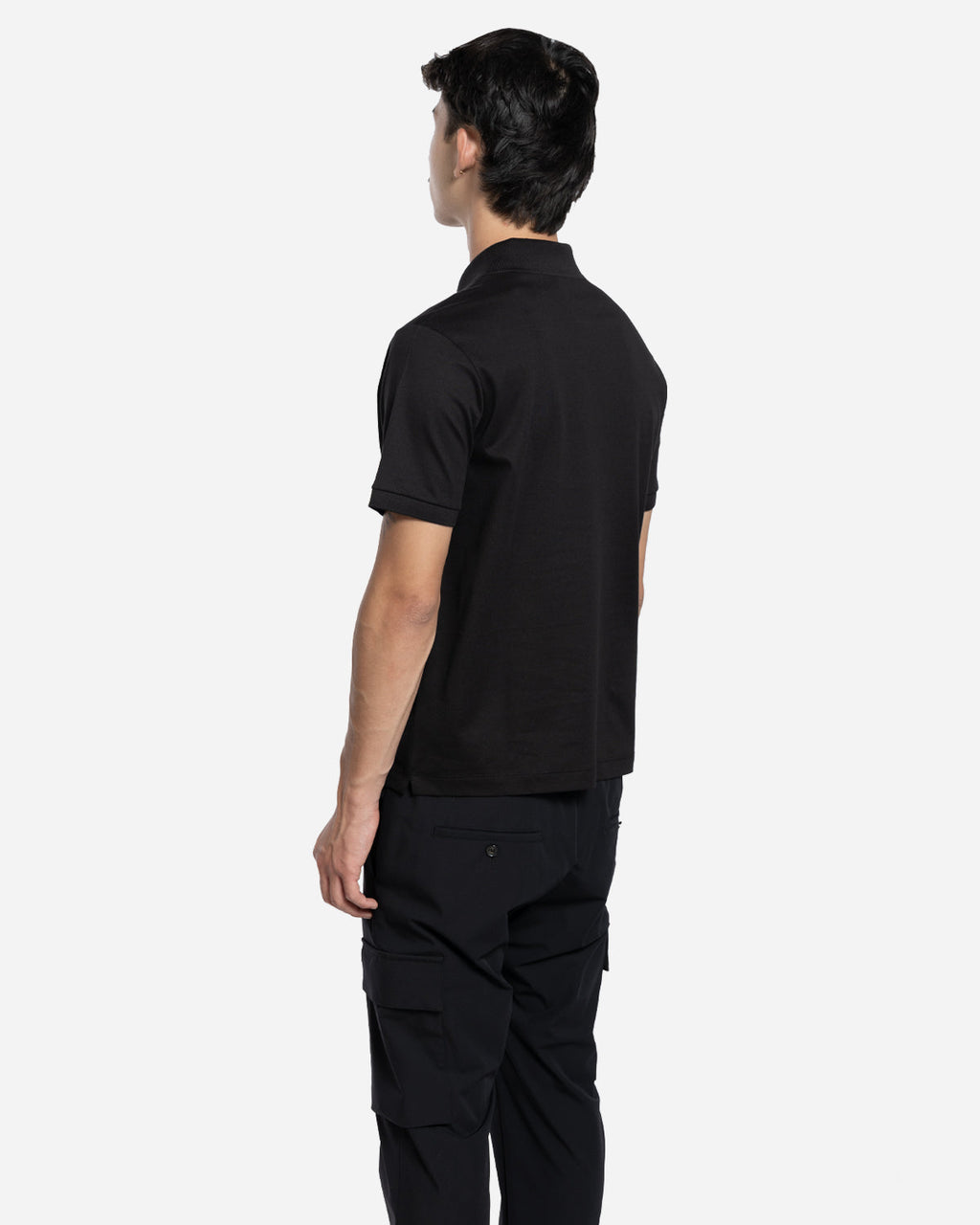 Polo en Coton avec Logo Brodé