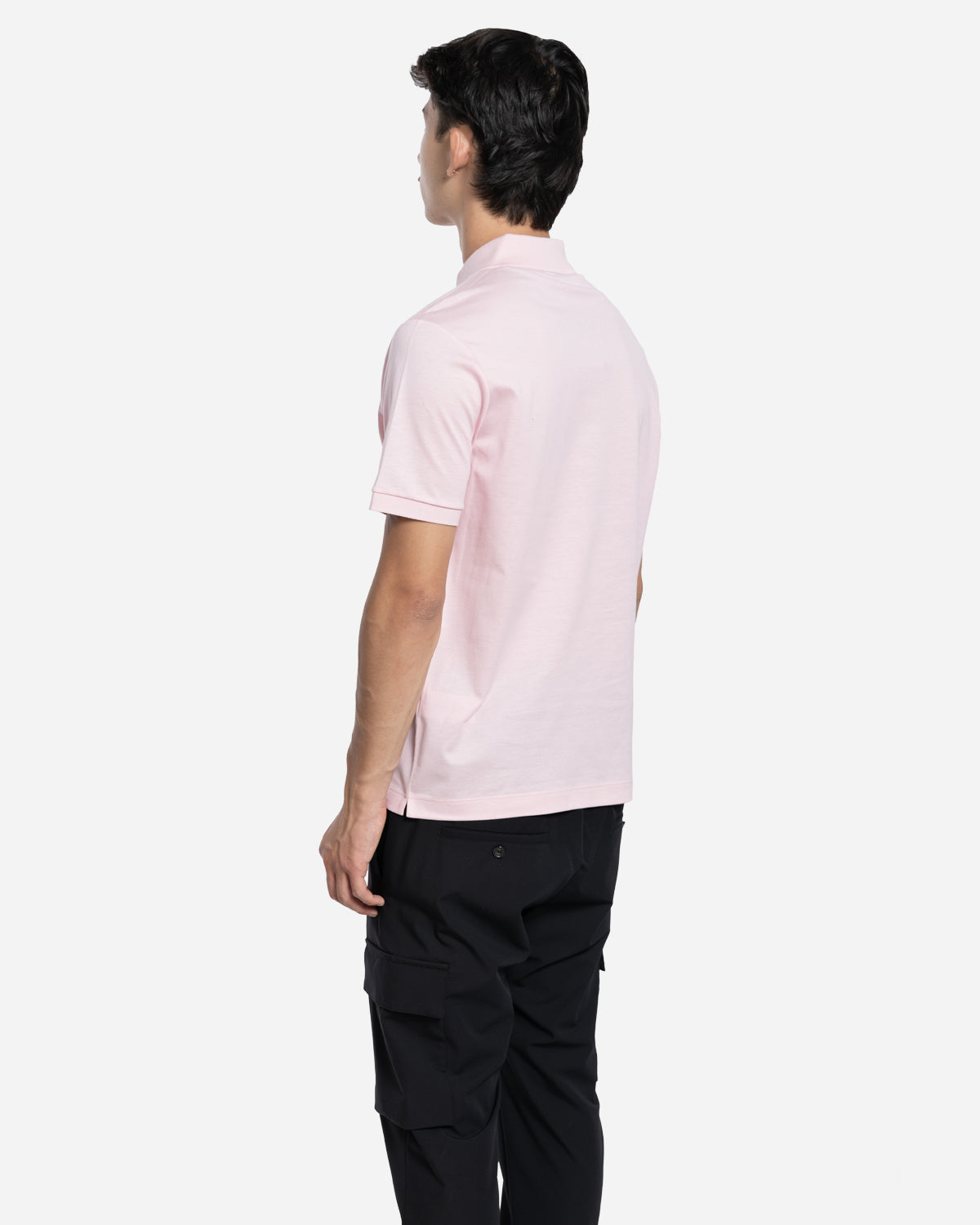 Polo en Coton avec Logo Brodé